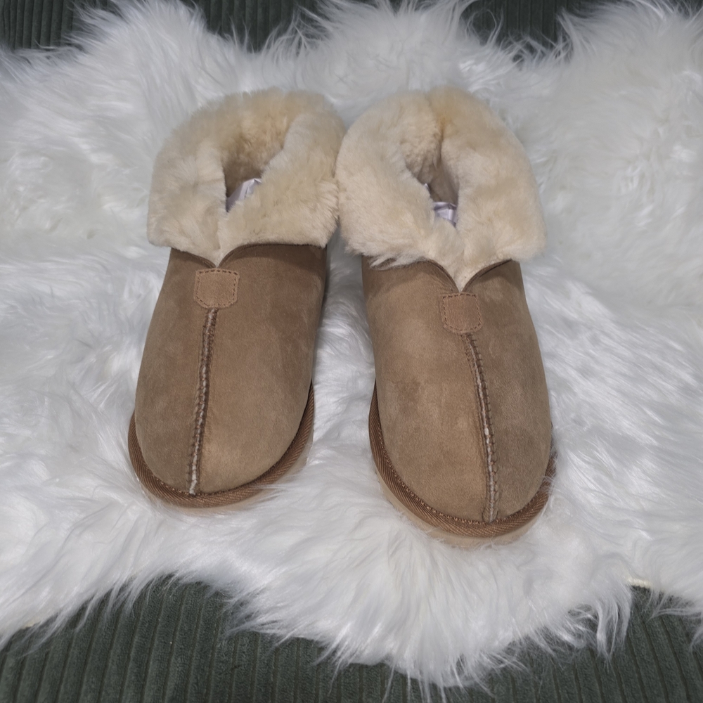 🆕 UGG Since 1974 | Women’s Ankle Slipper 🔥 Chestnut - Picture 5 of 11